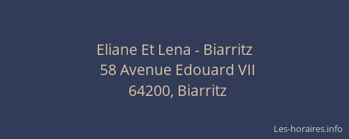 Eliane Et Lena - Biarritz