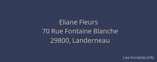 Eliane Fleurs