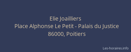 Elie Joailliers