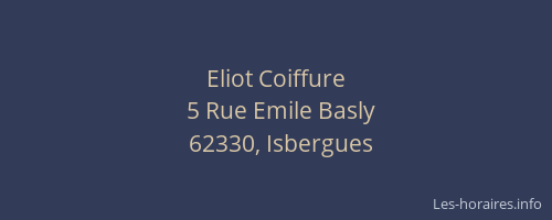 Eliot Coiffure