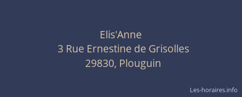Elis'Anne