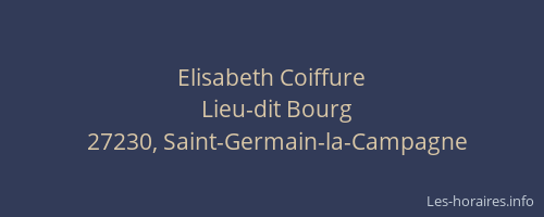 Elisabeth Coiffure