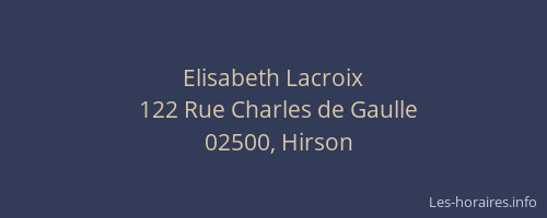 Elisabeth Lacroix