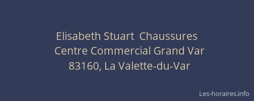 Elisabeth Stuart  Chaussures