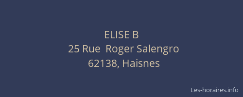 ELISE B