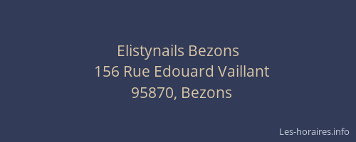 Elistynails Bezons
