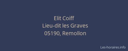 Elit Coiff