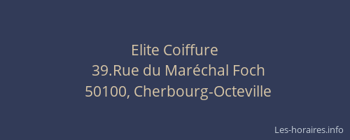 Elite Coiffure