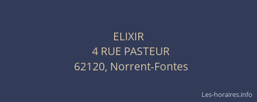 ELIXIR