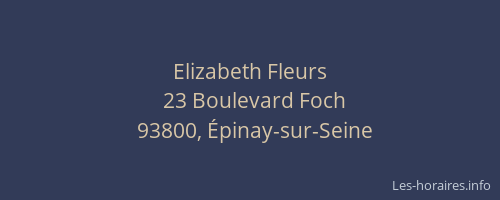 Elizabeth Fleurs