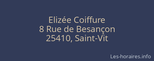 Elizée Coiffure