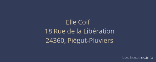 Elle Coif