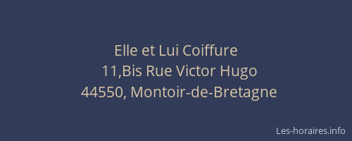 Elle et Lui Coiffure