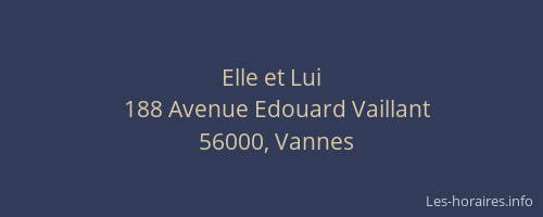 Elle et Lui