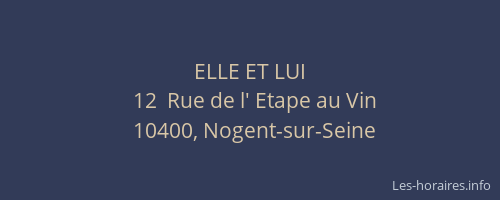 ELLE ET LUI