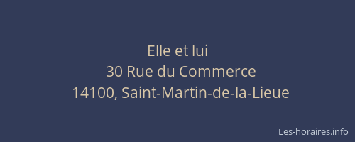 Elle et lui