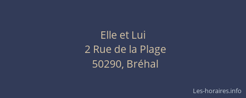 Elle et Lui