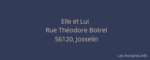 Elle et Lui