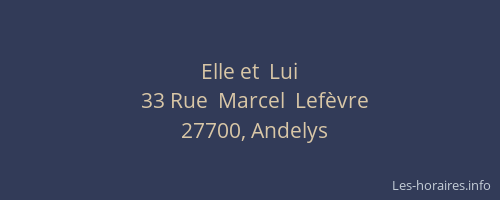 Elle et  Lui