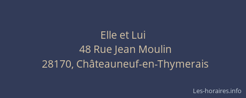 Elle et Lui