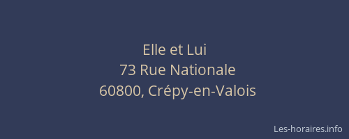 Elle et Lui