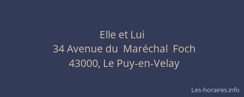 Elle et Lui