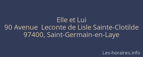 Elle et Lui