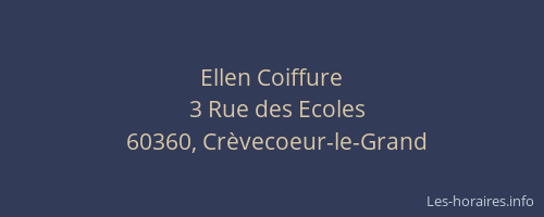 Ellen Coiffure