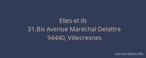 Elles et Ils