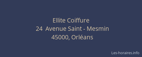 Ellite Coiffure