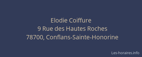Elodie Coiffure