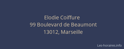 Elodie Coiffure