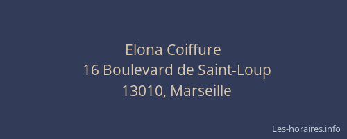 Elona Coiffure