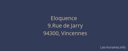 Eloquence