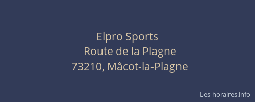 Elpro Sports