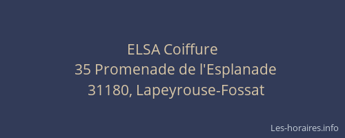 ELSA Coiffure