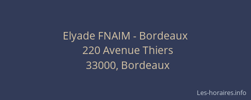 Elyade FNAIM - Bordeaux