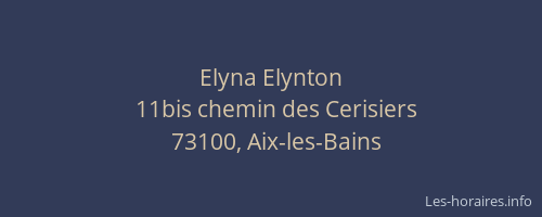 Elyna Elynton