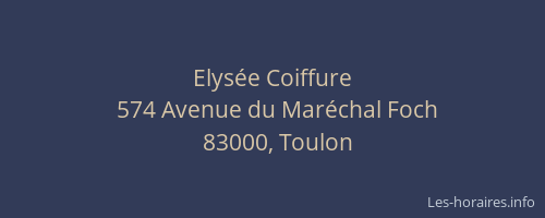 Elysée Coiffure