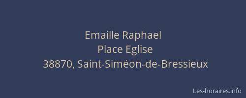 Emaille Raphael
