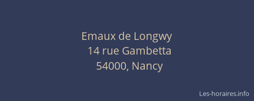 Emaux de Longwy