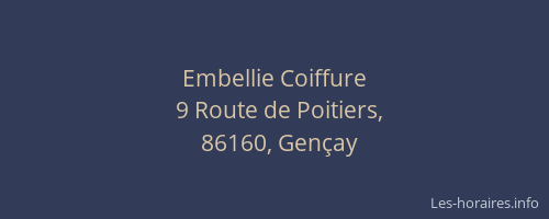 Embellie Coiffure