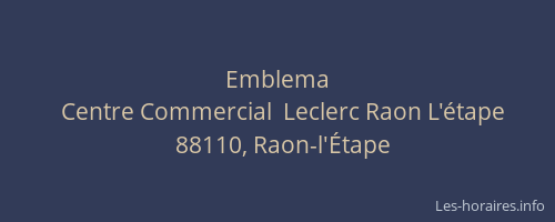 Emblema