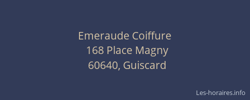 Emeraude Coiffure