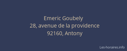 Emeric Goubely
