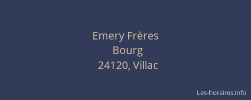 Emery Frères