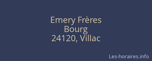 Emery Frères