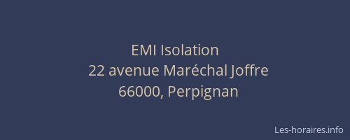 EMI Isolation