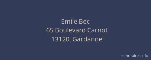 Emile Bec