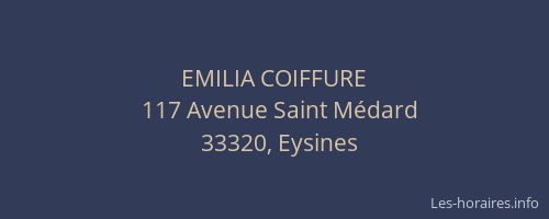 EMILIA COIFFURE